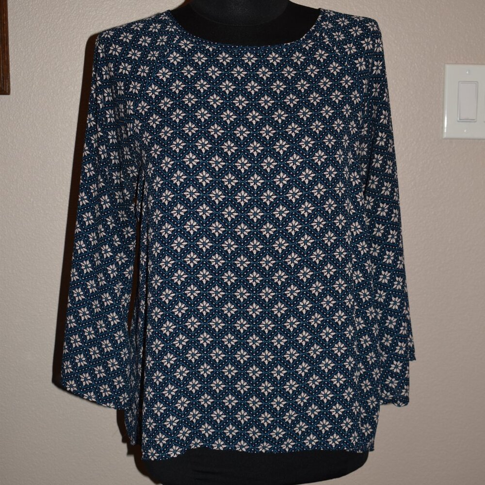 Papermoon Larie Crew Neck Blouse Size M - Picture 2 of 5